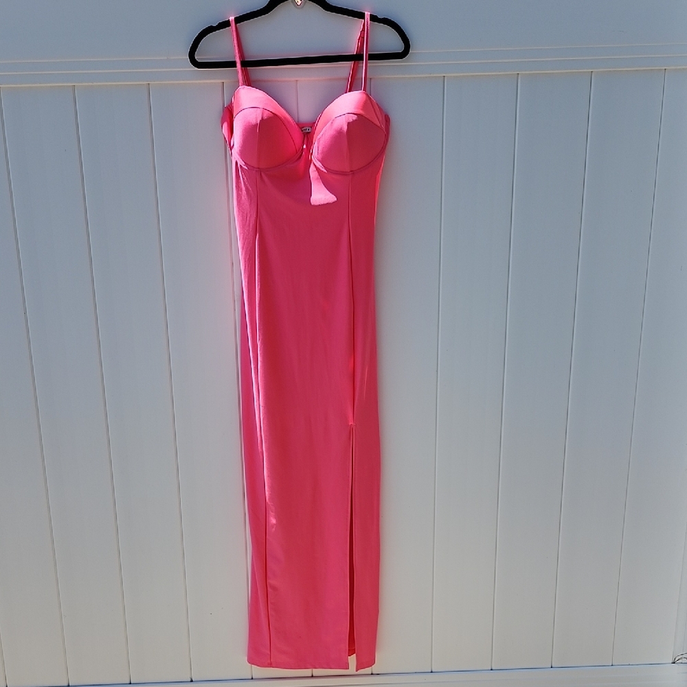 Elegant Pink Women's Night Gown